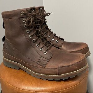 Timberland Earthkeepers brown leather boots - excellent condition